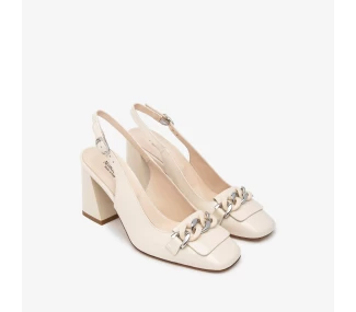 Slingback NeroGiardini E409490D Latte
