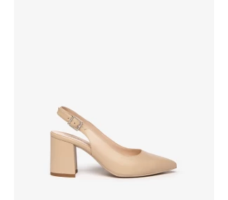 Slingback NeroGiardini E409431D Lino